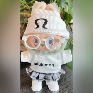 5pc lululemon Labubu outfit doll not included